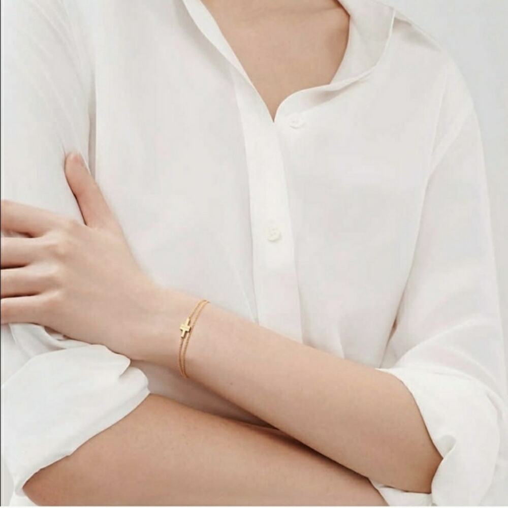 Tiffany & Co T Two Bracelet 18K Pink Gold - Picture 8 of 8